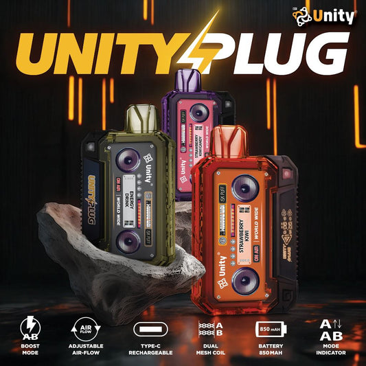 UNITYPLUG 15000 RECHARGEABLE DISPOSABLE