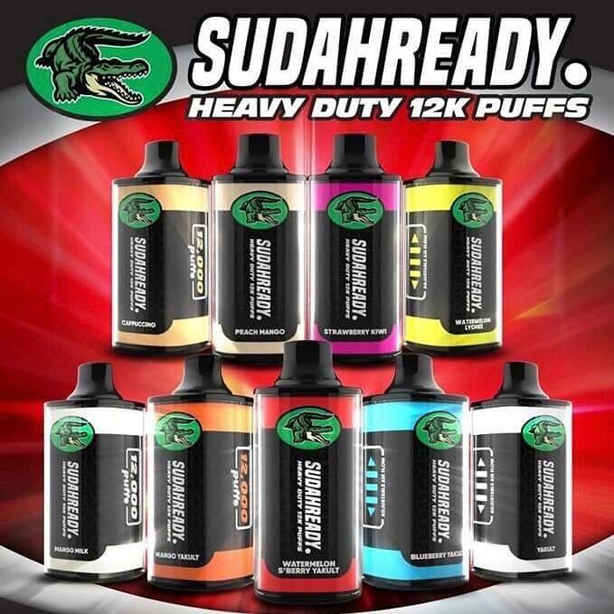 SUDAHREADY 12000 RECHARGEABLE DISPOSABLE