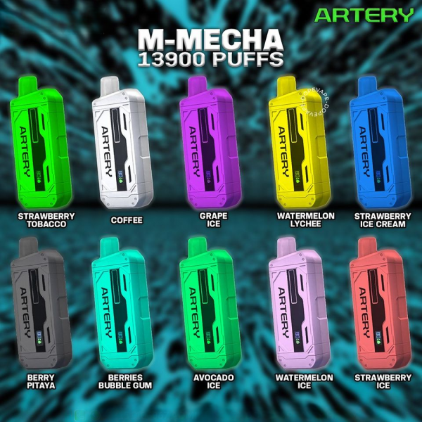 ARTERY M-MECHA 13900 RECHARGEABLE DISPOSABLE