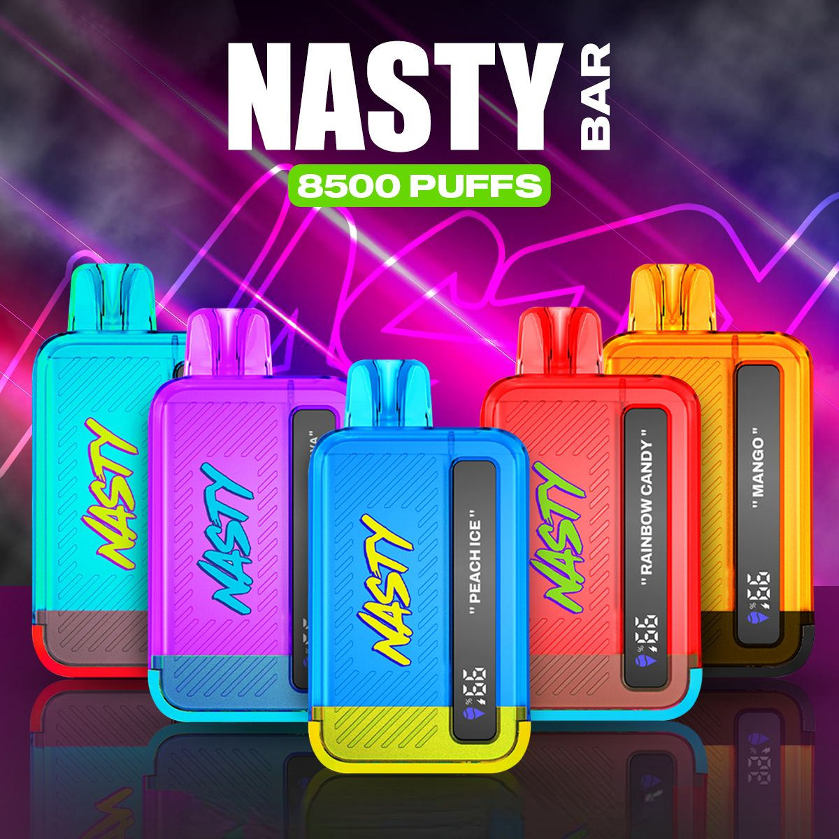 NASTY BAR 8500 RECHARGEABLE DISPOSABLE