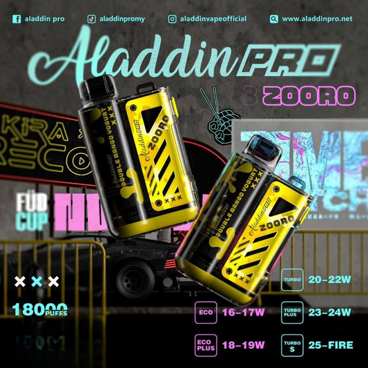 ALADDIN PRO ZOROO 18000 PREFILLED POD