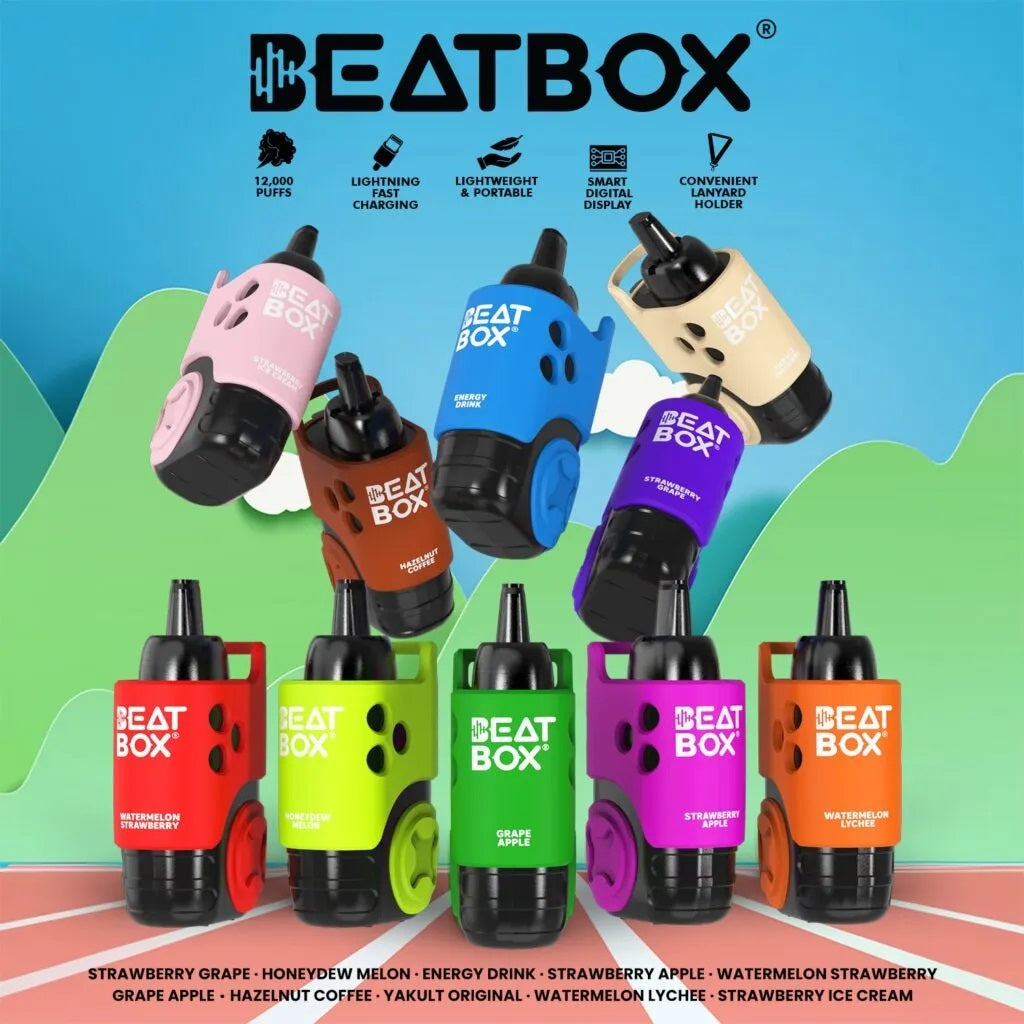 BEAT BOX 12000 RECHARGEABLE DISPOSABLE
