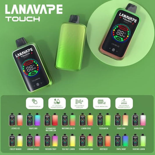 LANA TOUCH 32000 RECHARGEABLE DISPOSABLE