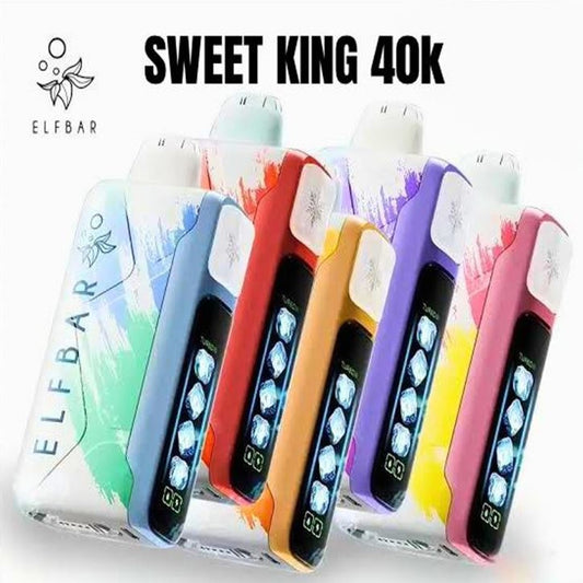 ELFBAR SWEET KING 30000 RECHARGEABLE DISPOSABLE
