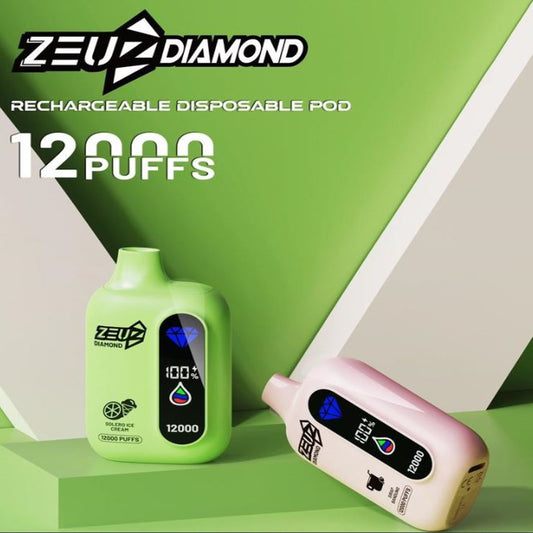 ZEUZ DIAMOND 12000 RECHARGEABLE DISPOSABLE