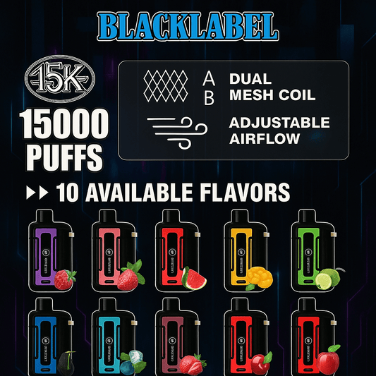BLACKLABEL 15000 RECHARGEABLE DISPOSABLE