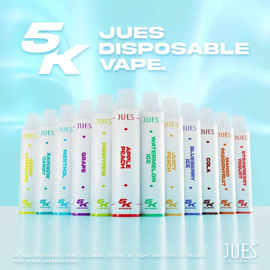 JUES 5000 RECHARGEABLE DISPOSABLE