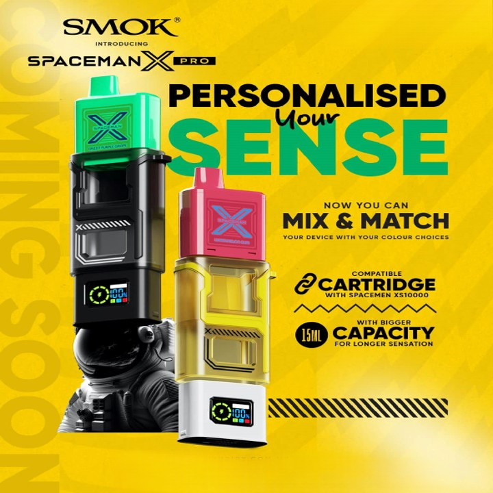 SMOK SPACEMAN X RPO 15000 RECHARGEABLE DISPOSABLE