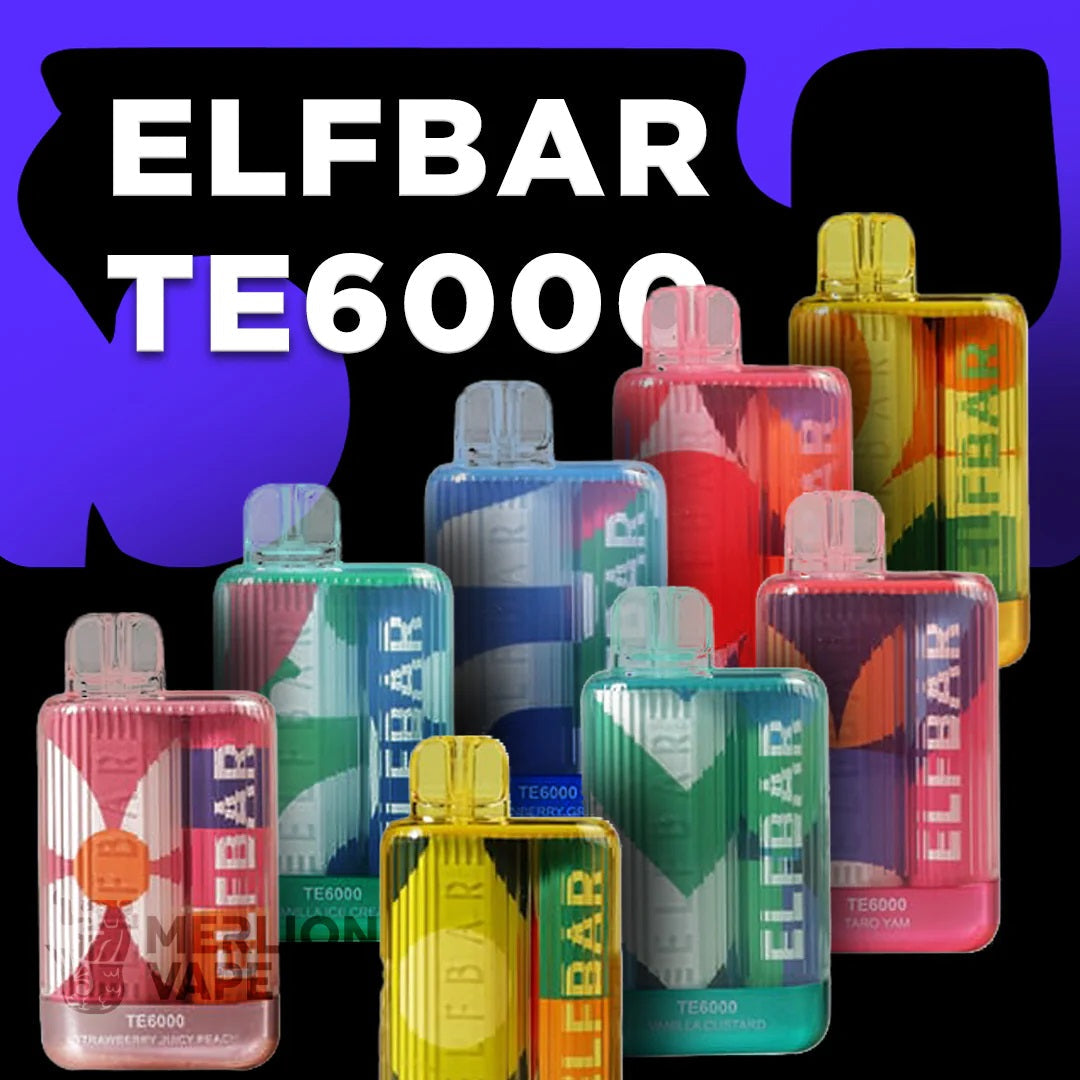 ELFBAR TE6000 RECHARGEABLE DISPOSABLE