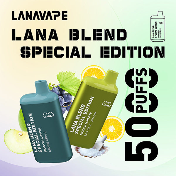 LANA BLEND SPECIAL EDITION 5000 RECHARGEABLE DISPOSABLE