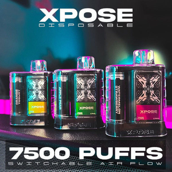 XPOSE 7500 RECHARGEABLE DISPOSABLE